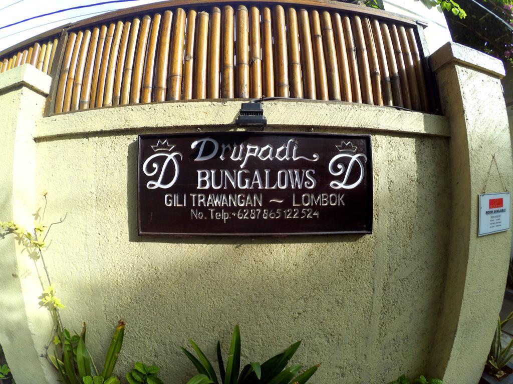 Drupadi Bungalows Гили Траванган Экстерьер фото